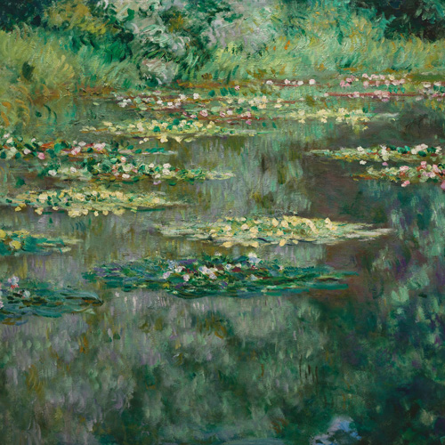 Claude Monet, Waterlilies or The Water Lily Pond (Nymphéas), 1904