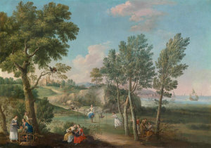 Pietro Fabris - The Game of Civetta, late 18th century
