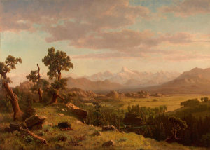Albert Bierstadt - Wind River Country, 1860