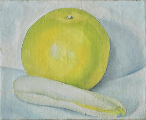 Georgia O'Keeffe - Grapefruit and Endive, 1930