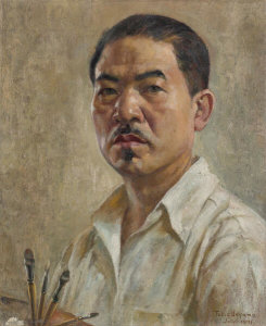 Tokio Ueyama - Self Portrait, July 1943