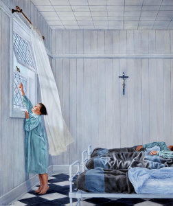 Kent Monkman - Compositional Study for The Sparrow, 2022