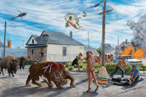 Kent Monkman - Seeing Red, 2014