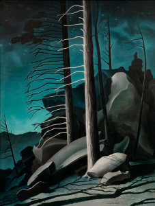 Vance Kirkland - Colorado Moonlight, 1935