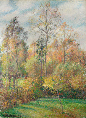 Camille Pissarro - Autumn, Poplars, Éragny, 1894