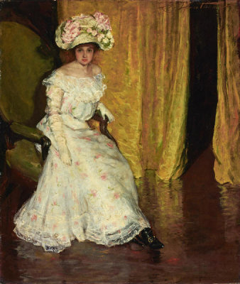 Charles W. Hawthorne - The New Dress, 1903