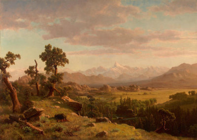 Albert Bierstadt - Wind River Country, 1860