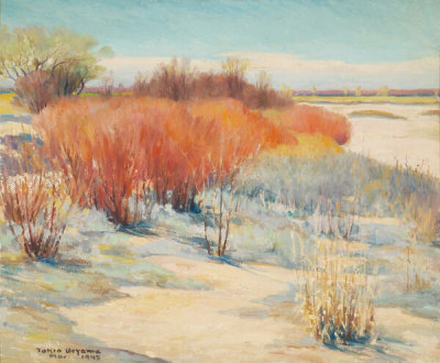 Tokio Ueyama - Desert Brush, March 1945