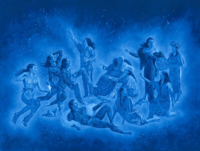 Kent Monkman - Constellation of Knowledge, 2022