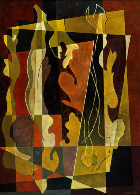 Vance Kirkland - Timberline Abstraction, 1953