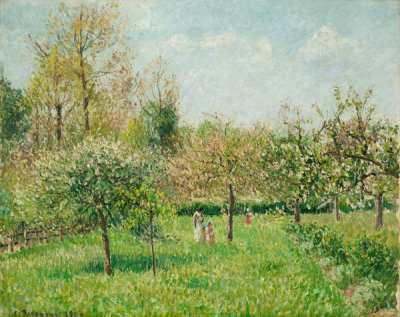 Camille Pissarro - Spring at Éragny, 1900