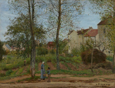 Camille Pissarro - Landscape at Louveciennes (Autumn), 1870