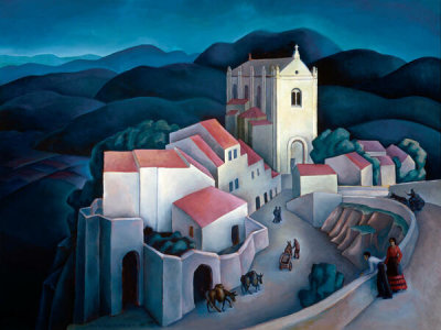 Vance Kirkland - Monastery at Ronda, Spain, 1931