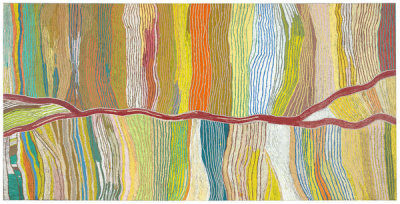 Maggie Napangardi Watson - Wititji (Hair String), 1997