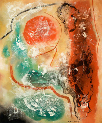 Vance Kirkland - Frammento di Tarquinia, 1960